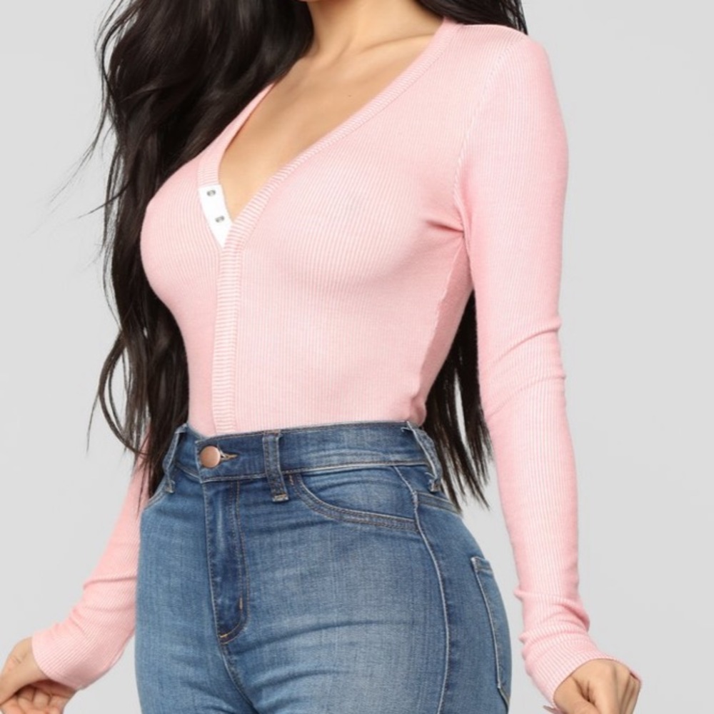 Macie Henley ribbed bodysuit